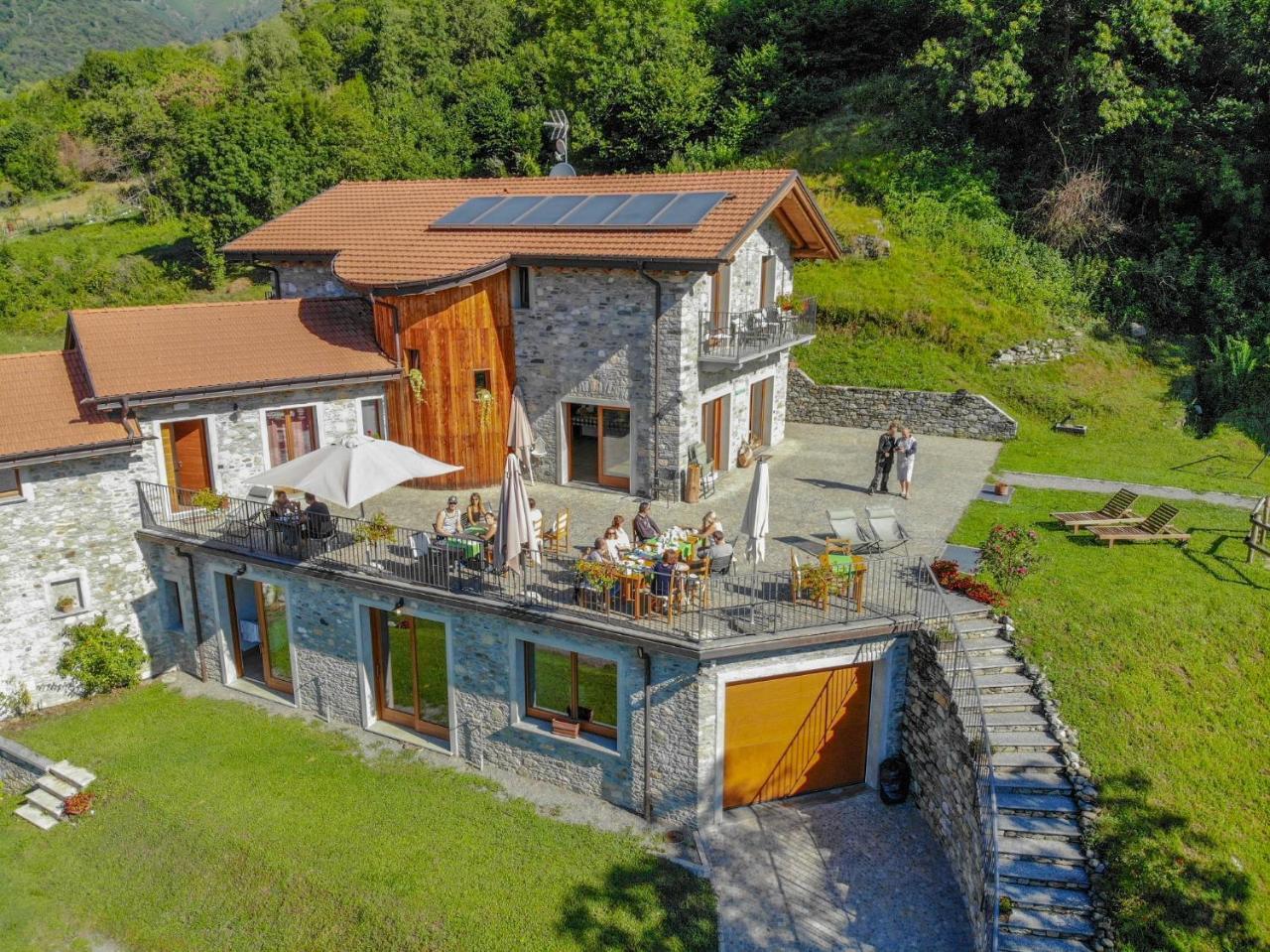 Agriturismo Nona Rosa Gravedona Exterior foto